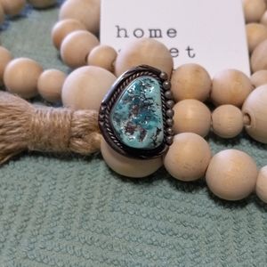 Silver & Turquoise Vintage Ring